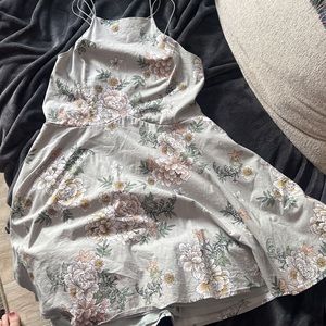 Floral summer dress